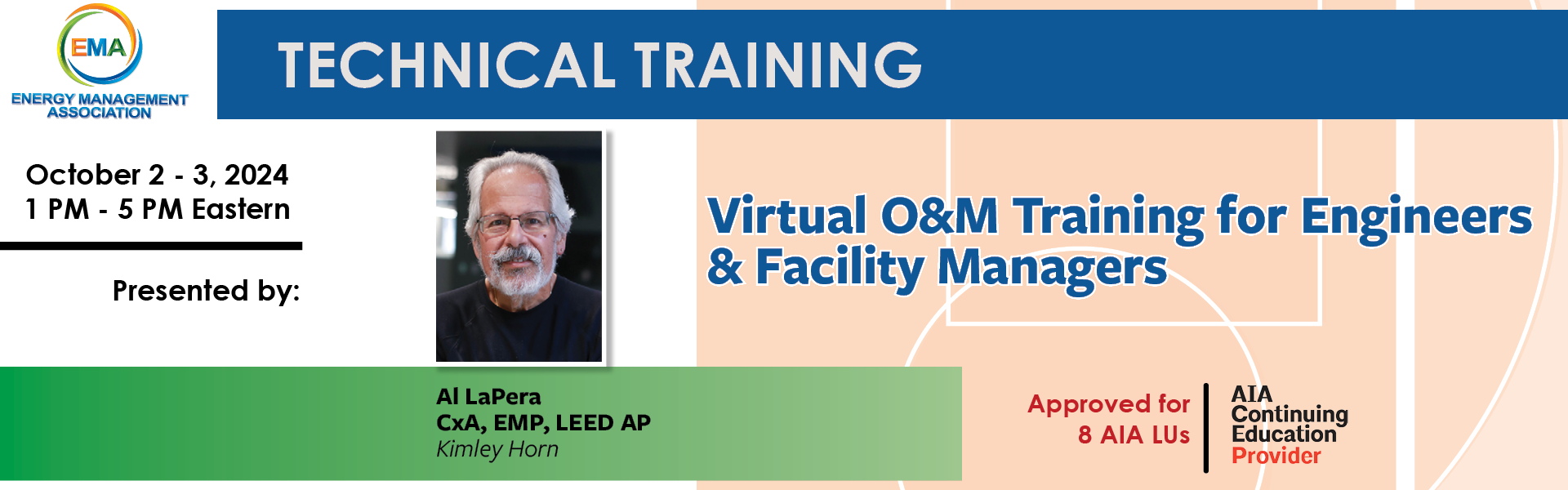 O&M EMA Virtual Training Banner Only Al October 2-3